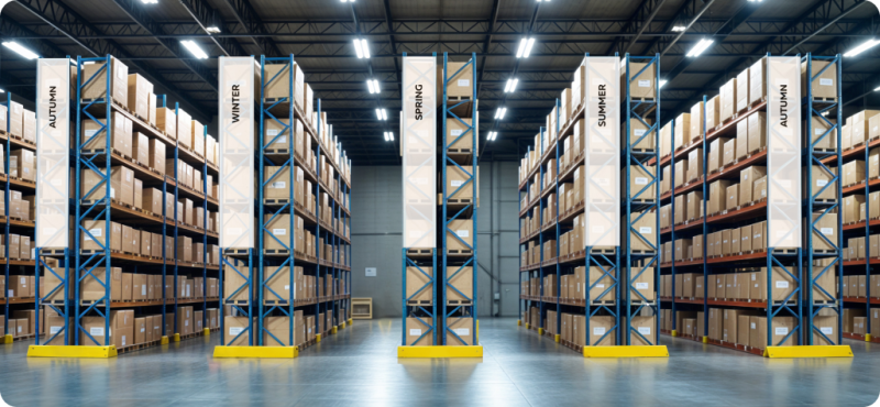 Как обеспечить сезонное хранение на складе и не сойти с ума