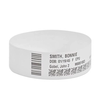 Этикетки браслеты Zebra Z-Band 4000 (SAMPLE5172) Этикетки браслеты Zebra Z-Band 4000 (SAMPLE5172)