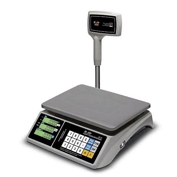 Торговые настольные весы MERTECH M-ER 328 ACPX-15.2 "TOUCH-M" LCD MER3125 Торговые настольные весы MERTECH M-ER 328 ACPX-15.2 "TOUCH-M" LCD MER3125