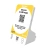 Дисплей QR-кодов MERTECH QR-PAY YELLOW
