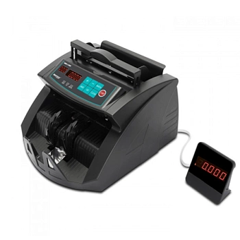 Мультивалютный счетчик банкнот MERTECH C-3000 Black MER5515