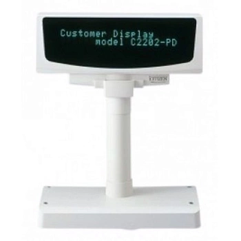 Дисплей клиента Citizen C2202-PD белый C2202PDEWH
