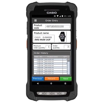 ТСД Терминал сбора данных Casio IT-G400 IT-G400-C21L