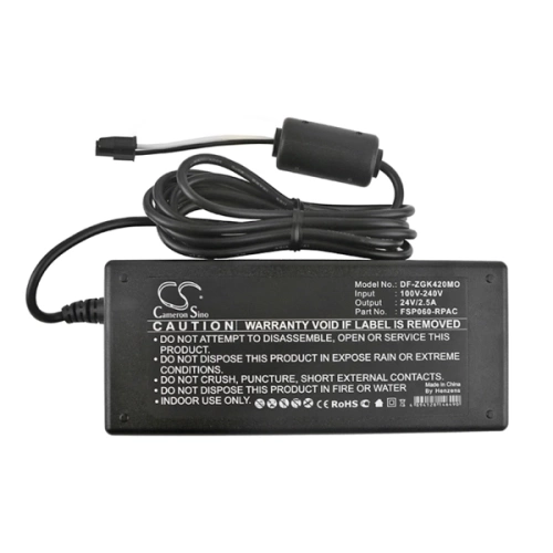 Адаптер питания / инвертор 60 W Черный Zebra P1076000-004