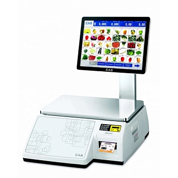 Весы с печатью этикеток CAS CL7000-30S