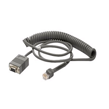 Кабель RS232 2 м для сканеров Zebra DS9300 DS2208 (CBA-R02-C09PAR) Кабель RS232 2 м для сканеров Zebra DS9300 DS2208 (CBA-R02-C09PAR)