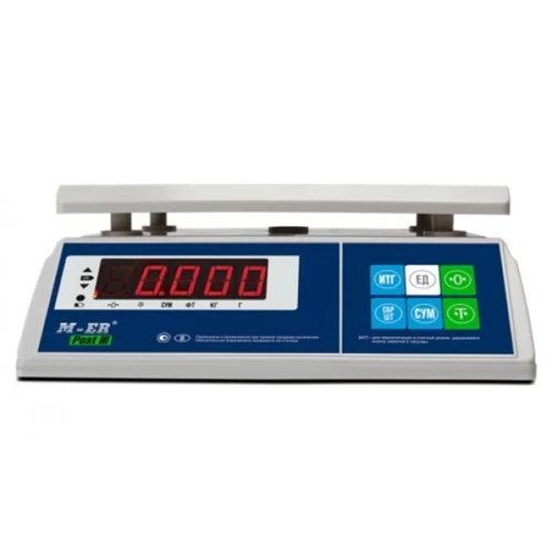 Весы торговые MERTECH M-ER 326 AFU-15.2 "POST III" LED MER3720