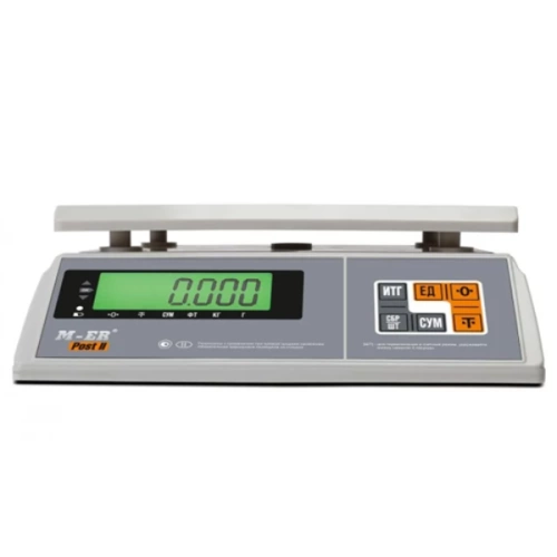Весы торговые MERTECH M-ER 326 FU-15.1 LCD без АКБ MER3709