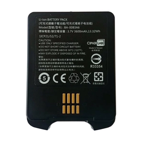 Аккумулятор 3600 mAh для Cipherlab 9700 (KB97000X01502)