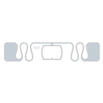 RFID этикетка для промышленных принтеров Zebra Smartrac Belt (10026623) RFID этикетка для промышленных принтеров Zebra Smartrac Belt (10026623)