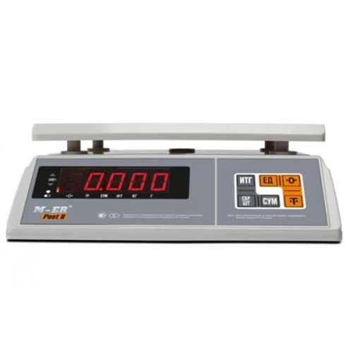 Весы торговые MERTECH M-ER 326 FU-3.01 LED без АКБ MER3757