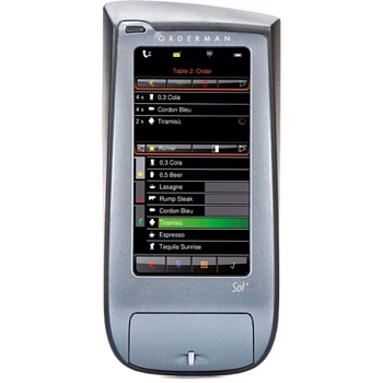 Комплект NCR Orderman Sol+ TFT с зарядной станцией (500-732+500-457)