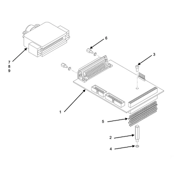 Интерфейсная карта GPIO-модуль для Printronix T8000 T6000e (258633-901) Интерфейсная карта GPIO-модуль для Printronix T8000 T6000e (258633-901)