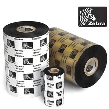 Риббон WAX RESIN Zebra 3400 110/450 (03400BK11045) Риббон WAX RESIN Zebra 3400 110/450 (03400BK11045)