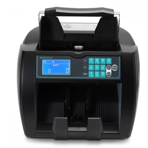Мультивалютный счетчик банкнот MERTECH C-3 Black MER5516