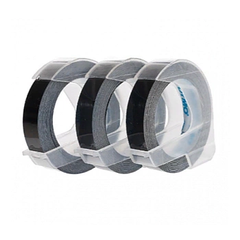 Лента для механических принтеров Dymo Omega, цвет черный, 3 шт (DYMO146077) Лента для механических принтеров Dymo Omega, цвет черный, 3 шт (DYMO146077)