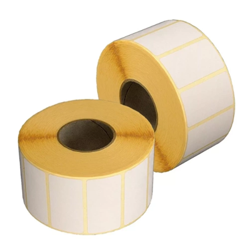 Термотрансферная этикетка 40х30 мм 1000 шт втулка 40 мм