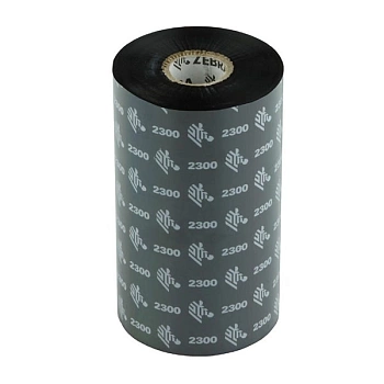 Риббон WAX Zebra 2300 89/450 (02300BK08945) Риббон WAX Zebra 2300 89/450 (02300BK08945)