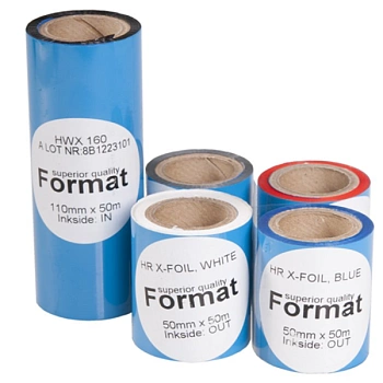 Риббон Format WX4085, Wax OUT 75 мм х 600 м (PM075600WO) Риббон Format WX4085, Wax OUT 75 мм х 600 м (PM075600WO)