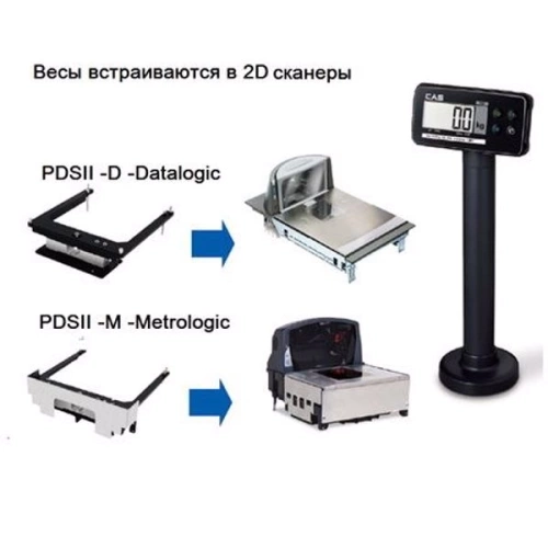 Весы торговые CAS PDSII PDSII-15M