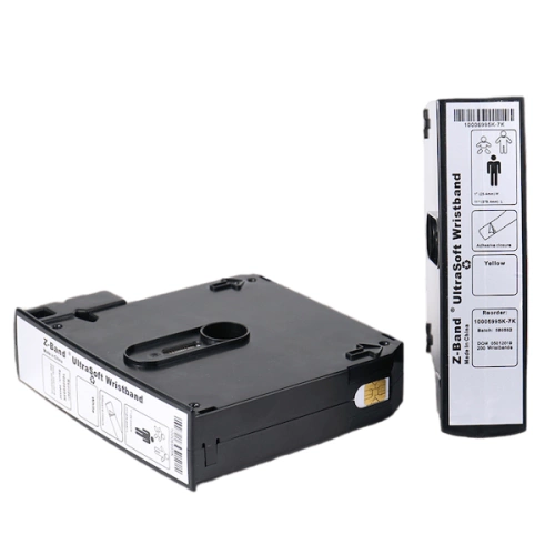 Браслеты медицинские Z-Band UltraSoft 25мм*152мм 200 шт/картридж, белые, для младенцев (10006998K/1)