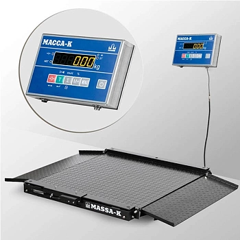 Весы платформенные МАССА-К 4D-LA-4-2000-AB (RUEW) (МК10441) Весы платформенные МАССА-К 4D-LA-4-2000-AB (RUEW) (МК10441)