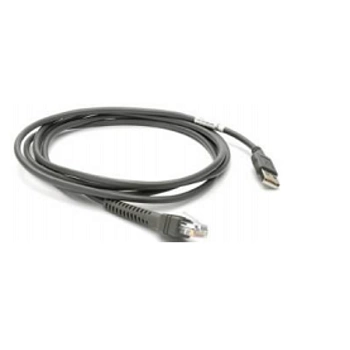 Кабель USB 2,1 м для сканеров Zebra DS9300 DS2208 (CBA-U23-S07ZB) Кабель USB 2,1 м для сканеров Zebra DS9300 DS2208 (CBA-U23-S07ZB)