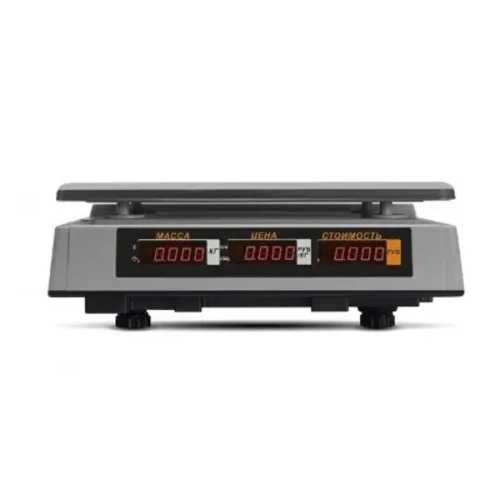 Торговые настольные весы MERTECH M-ER 327 AC-15.2 "Ceed" LED Белые MER3021
